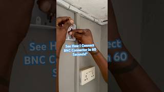 How to Connect a BNC Connector for CCTV Setup