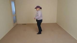 REGGAE/JAZZ BOX STEP/CROSS: Linedance Step: Teach/Demo: by Debra Ciavarella
