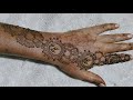 simple back hand mehandi design||easy mehandi design||mehandi design