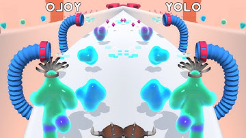 Blob Runner 3d New Update All Skins Unlocked All levels 90 Gameplay Walkthrough Part 16