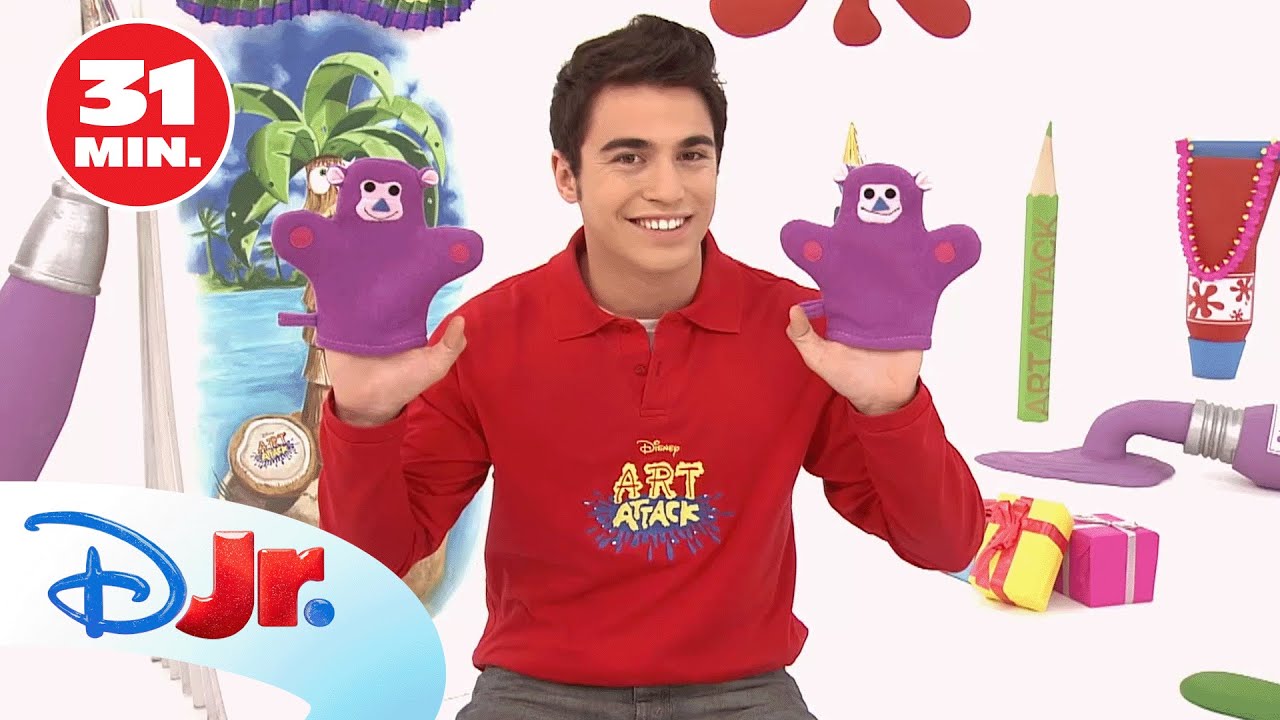 ART ATTACK: Prepara las mejores fiestas de cumpleaños del mundo 🎂 | RECOPILACIÓN | @Disney Junior España