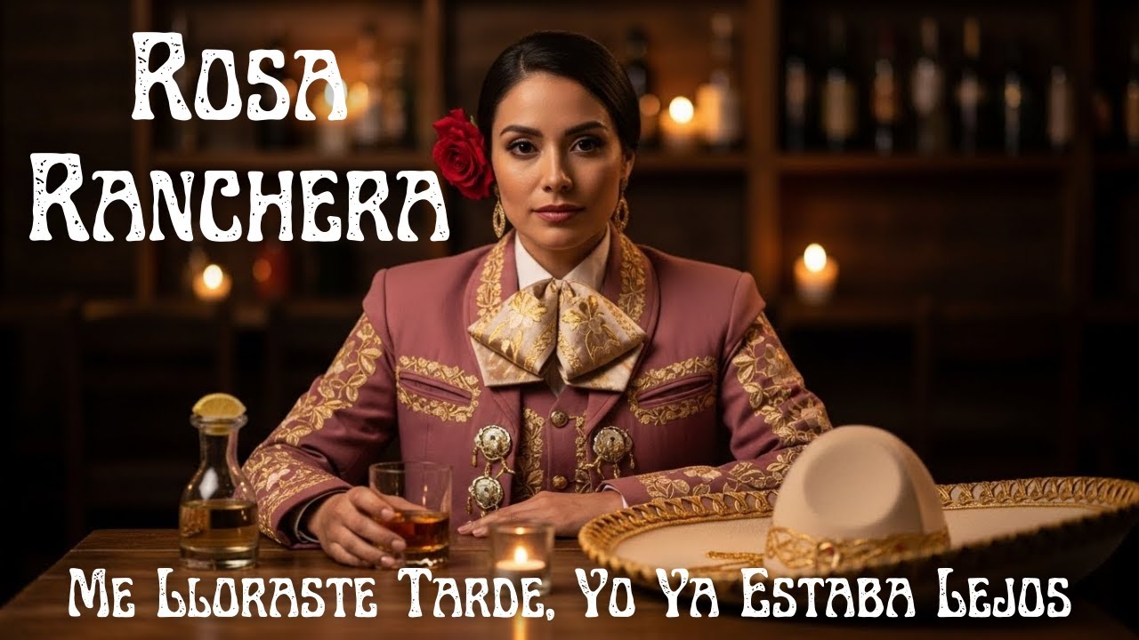 Me Lloraste Tarde, Yo Ya Estaba Lejos | Ranchera Clássica | Rosa Ranchera