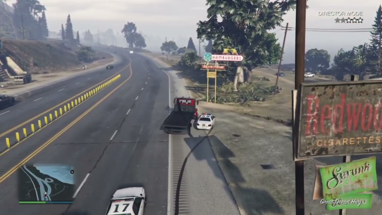 GTA 5 : Police chase the Hard Truck! 🔥#gta