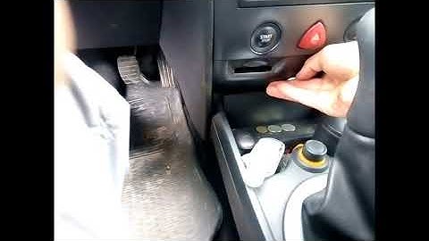 Obd port location on Renault Megane II