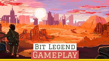 Bit Legends GamePlay (Android/Ios) (ِ ِturnbased RPG)