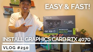 How To Install a RTX 4070 Super TI (EASY & FAST)