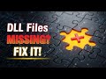 Fix All .Dll Files Missing Error In Windows 11 Dll Missing File Error Fix Reddit