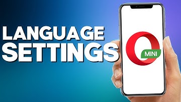 How to Find Language Settings on Opera mIni