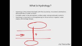 Water cycle/Hydrology #hydrology #rainfall #water #runoff #river
