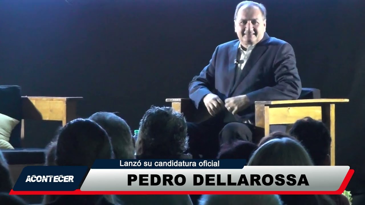 Marcos Juárez: Pedro Dellarossa lanzó su campaña para las elecciones a intendente