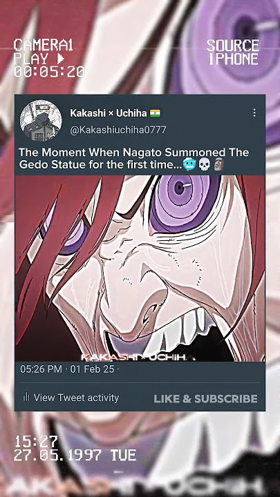 NAGATO 🥶 SUMMONED 🗿 THE GEDO STATUE 😱