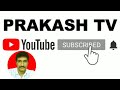 Prakash tv youtube channel 9