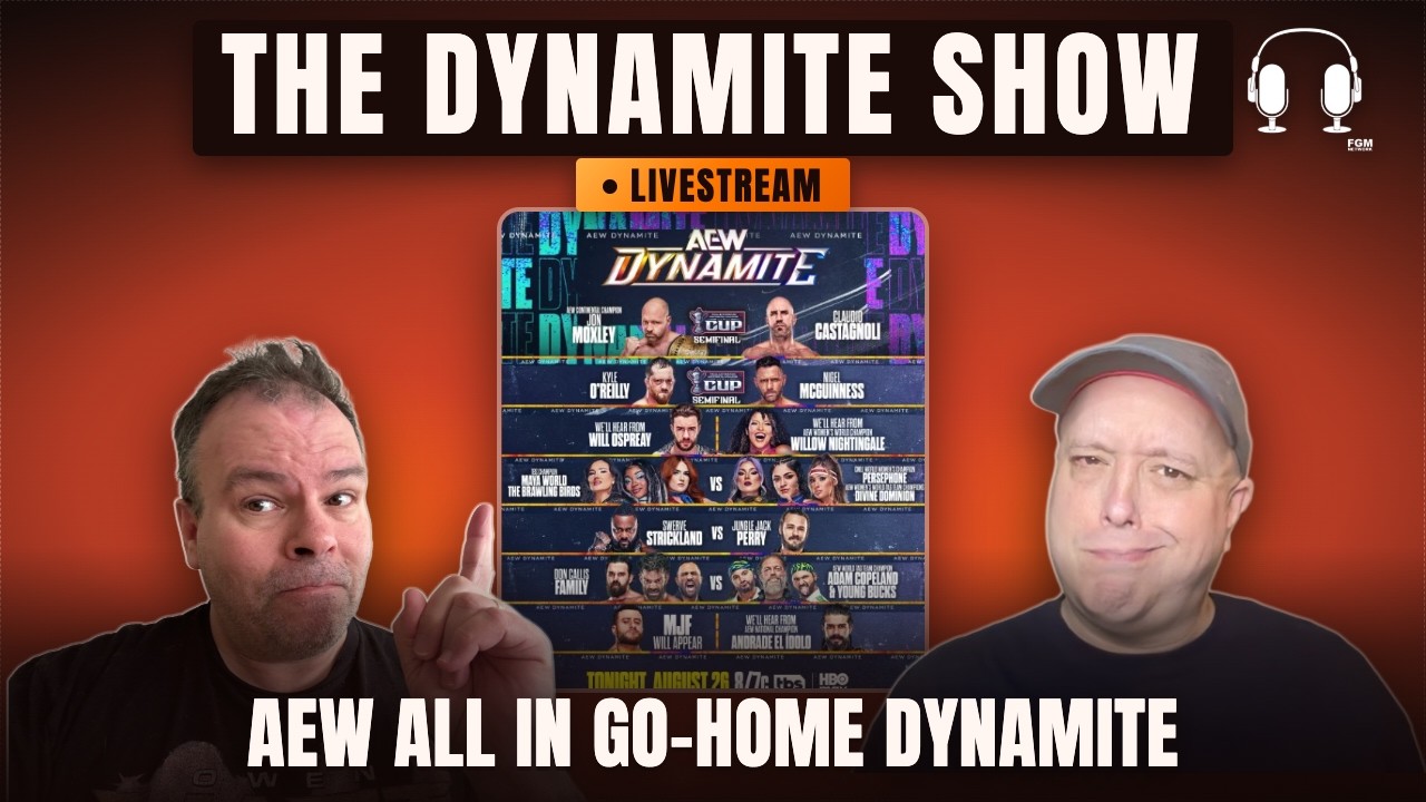 Swerve Strickland Vs. Jack Perry, Mox Vs. Claudio: AEW Dynamite All In Go-Home | The Dynamite Show