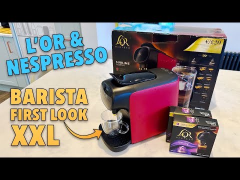 L'OR BARISTA XXL Capsule machine FIRST SHOT Philips Nespresso