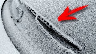 SO WIPERS are NOT FROZEN to the glass. 3 ways that You didn'T KNOW!