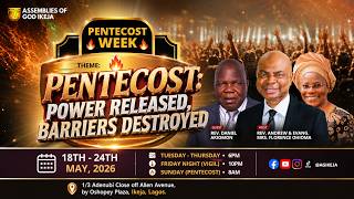Pentecost Grand Finale || Pentecost: Power Released, Barriers Destroyed || 24-05-2026 ||