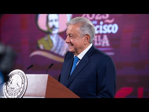 Conferencia de prensa matutina, desde Palacio Nacional. Viernes 24 de marzo 2023 | Presidente AMLO