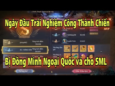 Video MU KHỞI NGUYÊN 3 | Trải Nghiệm Công Thành Chiến đầu... - youtube