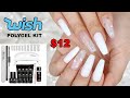 Testing A $12 Polygel Kit From Wish 💅🏻 | TINA TRIES IT