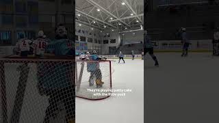 GEEZ thats gotta hurt:0 Video from our friends Puerto Rico Ice Hockey