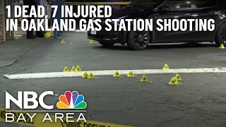1 Dead, 7 Injured in Oakland Gas Station Shootout