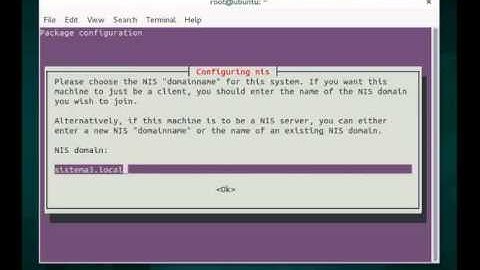 Tutorial - NIS Ubuntu 14.04
