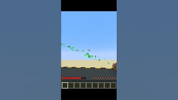 Boss attack experiment. Particle beam. [Minecraft Map Making] #shorts #minecraft #commandblock