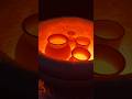 Raku firing process at night 🔥 #raku #pottery #clay #ceramic #fire #howto #handmade #crafstman