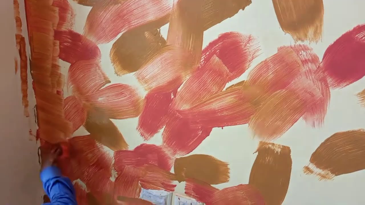 random foam wall painting design ideas for drawing