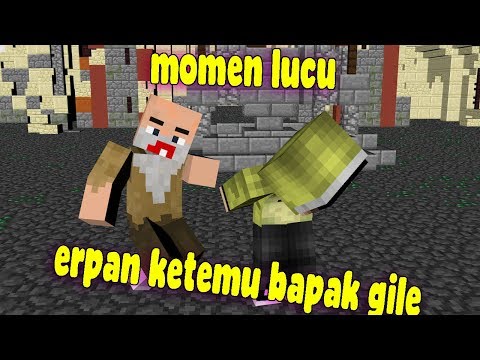 Animasi Minecraft Erpan Bapak Gile Sans Smp