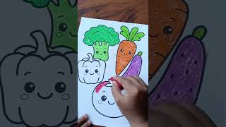 red crayon #shortvideo #drawing #youtubeshorts #art #shorts #tomato #fruit #red #fresh #picture