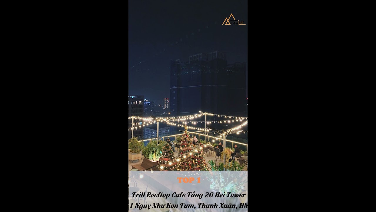 cafe sách đông tây ngụy như kon tum 2022 Update Top 5 quán cafe Checkin Giáng Sinh cực đẹp không thể bỏ lỡ| Top 1 Trill Rooftop Cafe #shorts