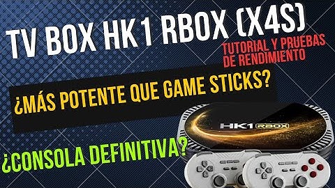 🕹️  TV BOX como Super Consola con Emuelec 4.7 🤯 Rendimiento e Instalación [TUTORIAL]