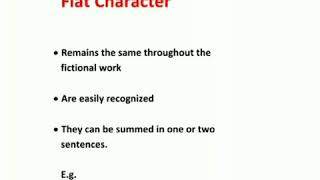 Flat vs Round Characters