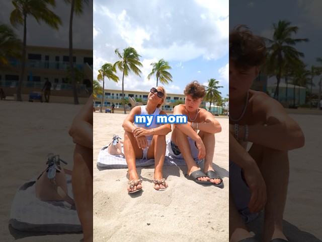 I Pranked My Mom at the Beach…