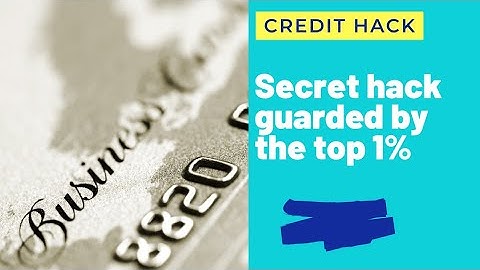 How to hide your Credit Card utilization part 3 l Use business credit to hide personal utilization