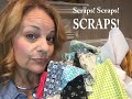 Scraps! Scraps! SCRAPS! What to do with fabric scraps.