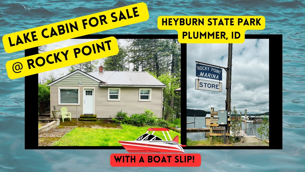 Cabin at Rocky Point in Heyburn State Park! 140 Upper Rocky Point