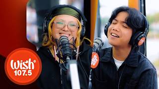 Jan Roberts and jikamarie perform Selepono LIVE on Wish 107.5 Bus