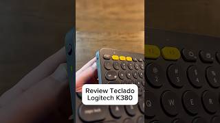 Review Teclado Logitech K380 #review #tech #keyboard #setup #unboxing #tips #shorts #tecnologia