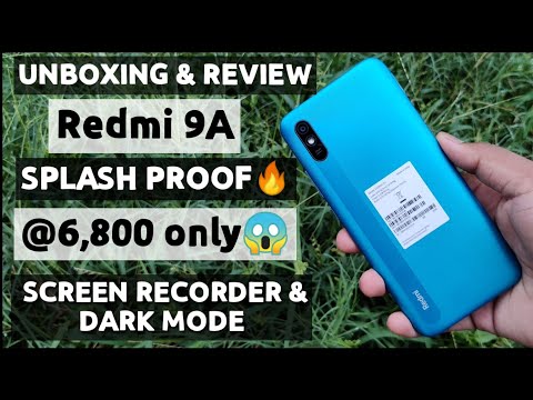 Redmi 9A : Unboxing & Review | Camera🔥?|Performance? |@6800rs only.