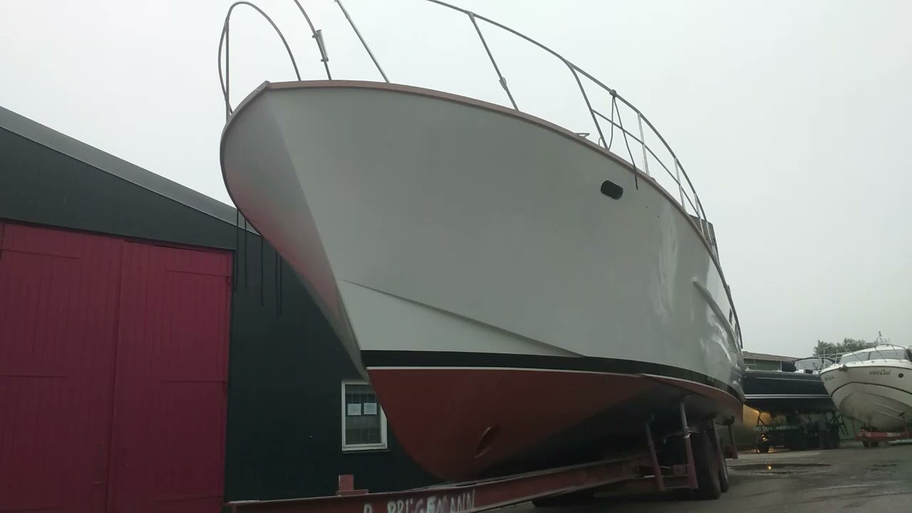 Xylon Boot xylon Tümmler 160 - back to the sea after restoring the hull - part I ...