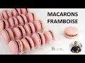 recette MACARONS à la FRAMBOISE inratables