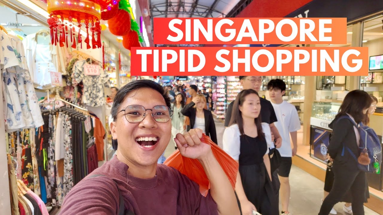 Singapore CHEAPEST Shopping Area | Pasalubong at Bugis Street Market