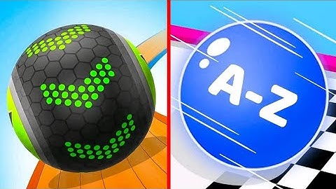 Going Balls Vs AZ Run Gameplay Android,iOS New Update Mobile Game