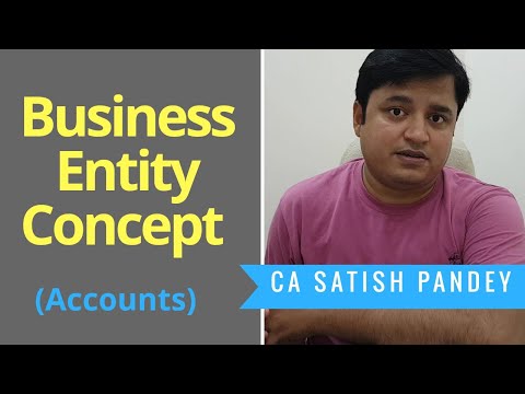 Business Entity Concept