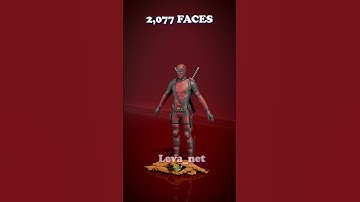 Deadpool Cloth Simulation in Blender