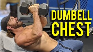 CHEST & TRICEPS - Dumbbell Only Workout