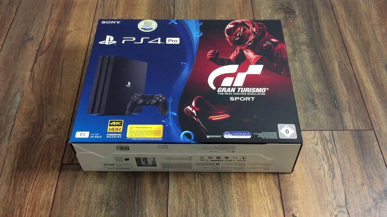 4 Pro + Gran Turismo Sport im # Review Test Unboxing PS4 YouTube