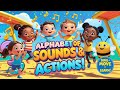 ABC Song | Alphabet of Sounds &amp; Actions | Sounds &amp; Actions A to Z | Kids Songs &amp; Nursery Rhymes #abc